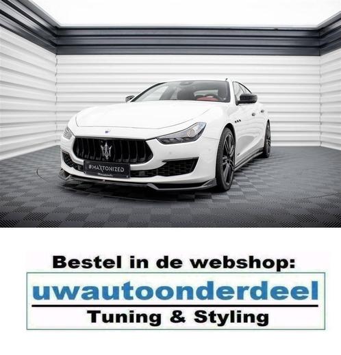 Maxton Design Maserati Ghibli Mk3 Facelift Spoiler Splitter, Autos : Divers, Tuning & Styling, Enlèvement ou Envoi