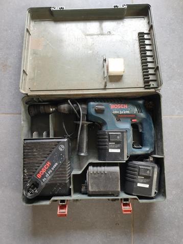 perceuse / foreuse bosch bleue - bosch blauwe boormachine, Mécanisme de percussion, Enlèvement, Utilisé, Perceuse