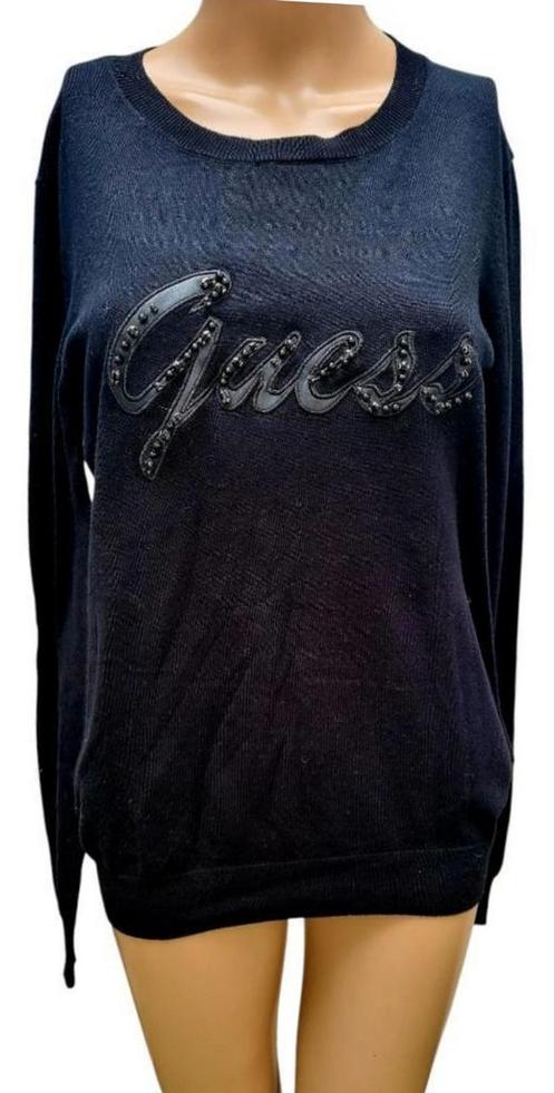 ✨️KORTING‼️ GUESS Trui Maat 42 In bijna Nieuwstaat✨️, Kleding | Dames, Truien en Vesten, Zo goed als nieuw, Maat 42/44 (L), Zwart