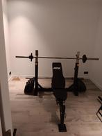 ATX bench press en Olympische Bar, Sport en Fitness, Ophalen, Zo goed als nieuw, Borst