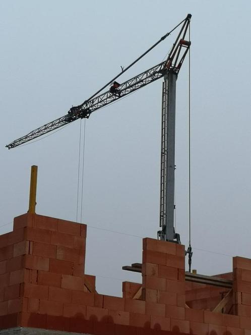BOUWKRAAN ARCOMET 20M, 230volt, Doe-het-zelf en Bouw, Lieren en Takels, Gebruikt, Elektrisch, Ophalen