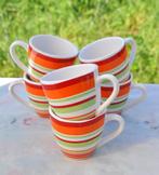 6 tasses a café unigro vintage, Ophalen of Verzenden, Zo goed als nieuw, Keramiek, Kop(pen) en/of Schotel(s)