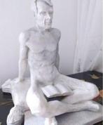 Terracotta sculptuur van naakte man, Antiek en Kunst, Kunst | Beelden en Houtsnijwerken, Ophalen
