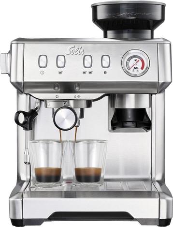 Machine à piston Solis Grind & Infuse Compact 1018 - Espress, Machine à espresso, Enlèvement ou Envoi, 2 à 4 tasses, Café en grains