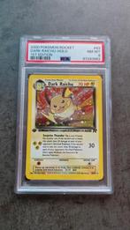 Dark Raichu 1ère édition Rocket PSA 8, Comme neuf, Enlèvement ou Envoi, Booster box