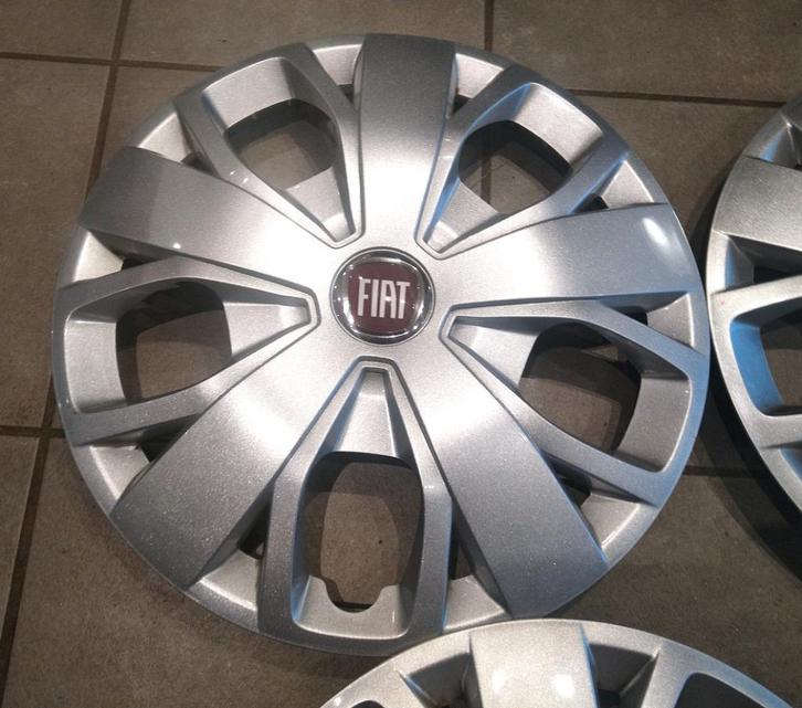 Orig wieldeksels Camper Fiat Ducato 16 inch Mobilhome, Caravans en Kamperen, Mobilhome-accessoires, Gebruikt, Ophalen of Verzenden