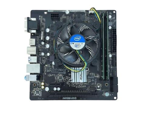 Asrock H410M-HVS – i5 10500 – 16GB – W11 ready, Computers en Software, Moederborden, Gebruikt, Intel, DDR4, Ophalen of Verzenden