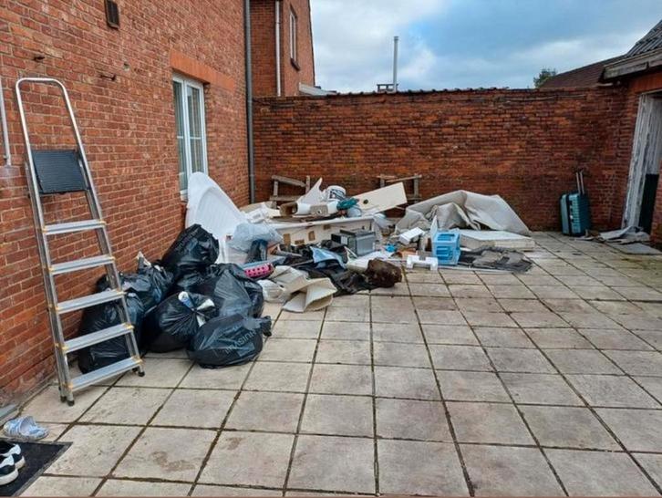 Inboedel opruiming | Woning Ontruiming & ophaling Mix afval, Immo, Huizen en Appartementen te koop, Antwerpen (stad)