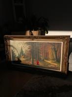 Onderweg naar grootmoeder - Herwerkt Schilderij, Antiek en Kunst, Kunst | Schilderijen | Klassiek, Ophalen