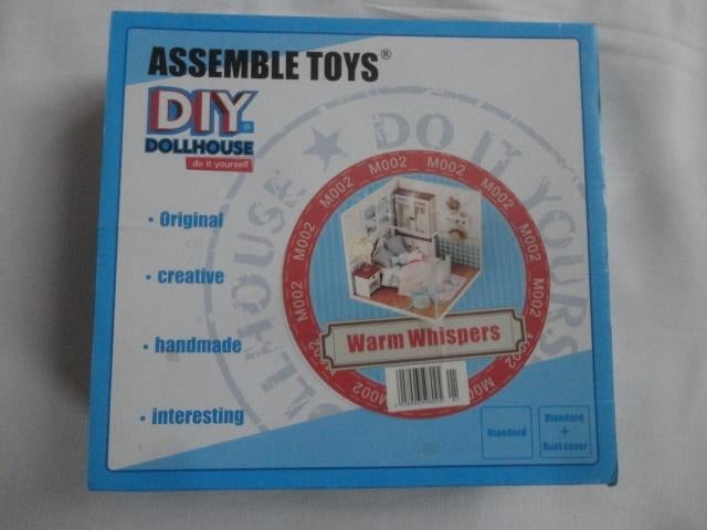 miniatuur huisje, Ophalen of Verzenden, Nieuw, Knutselwerk