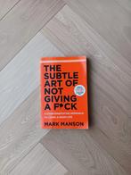 The subtle art of not giving a f*ck, Boeken, Ophalen of Verzenden