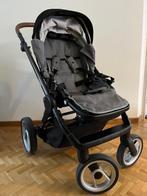 Kinderwagen Mutsy Evo Industrial Grey met draagmand, Gebruikt, Mutsy, Verstelbare duwstang, Ophalen