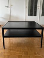 salontafel Ikea - Stockholm - zwart - 90x90x50, Maison & Meubles, 50 à 100 cm, 50 à 100 cm, Enlèvement, Utilisé