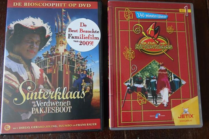 2 DVD's Sinterklaas : de Verdwenen Pakjesboot en De Club, CD & DVD, DVD | Enfants & Jeunesse, Utilisé, Film, Tous les âges, Enlèvement ou Envoi