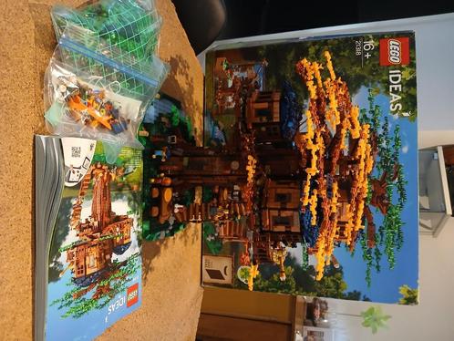Lego ideas 21318 treehouse/boomhut, Kinderen en Baby's, Speelgoed | Duplo en Lego, Zo goed als nieuw, Lego, Complete set, Ophalen of Verzenden