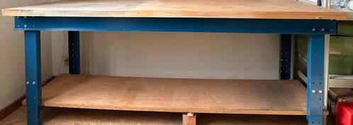 Werkbank merk Brakel, Doe-het-zelf en Bouw, Werkbanken, Gebruikt, 170 cm of meer, Ophalen