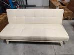 Zetel/bed, Huis en Inrichting, Ophalen, Wit, Tweepersoons, 190 cm of minder
