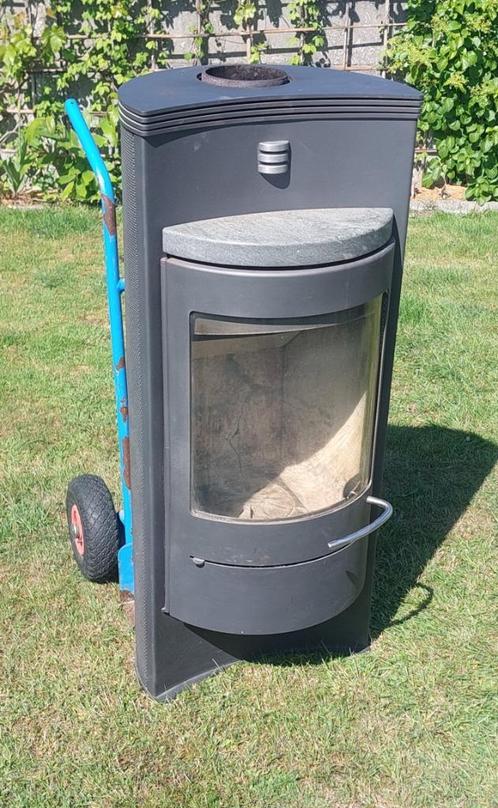 Houtkachel, Huis en Inrichting, Kachels, Gebruikt, Vrijstaand, Houtkachel, Hout, Ophalen