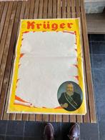 Kruger affiche, Ophalen of Verzenden, Zo goed als nieuw, Overige typen, Overige merken
