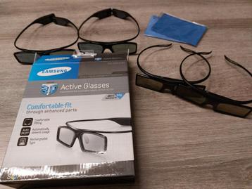 4x active samsung 3D brillen