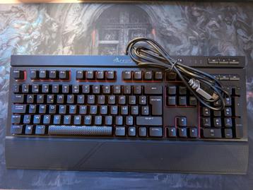 Corsair Gaming K68 Mechanical Keyboard AZERTY, CORSAIR, Azerty, Comme neuf, Enlèvement