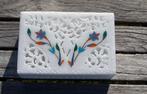 Marmeren doosjes Pietra dura uit India , Agra, Ophalen of Verzenden