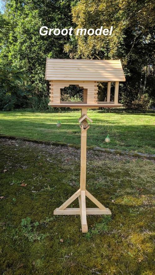 Luxe voederhuis (handgemaakt)., Dieren en Toebehoren, Vogels | Toebehoren, Nieuw, Eten en Drinken, Ophalen