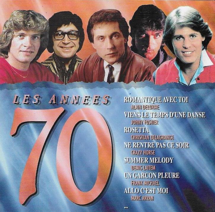 CD- Les Années 70, Cd's en Dvd's, Cd's | Franstalig, Ophalen of Verzenden