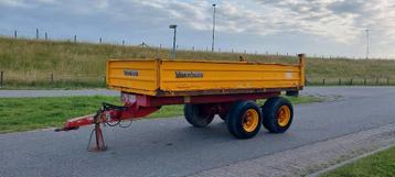 Veenhuis JVK 6000 kipper hydraulisch geremd jvk6000 beschikbaar voor biedingen