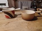 Gietijzeren sauspan of fonduekom Le creuset en Fontignac van, Ophalen of Verzenden
