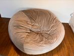 Vetsak Beanbag Jumbo (XL) Velvet Stone zitzak, Enlèvement, Utilisé, Beige, Pouf