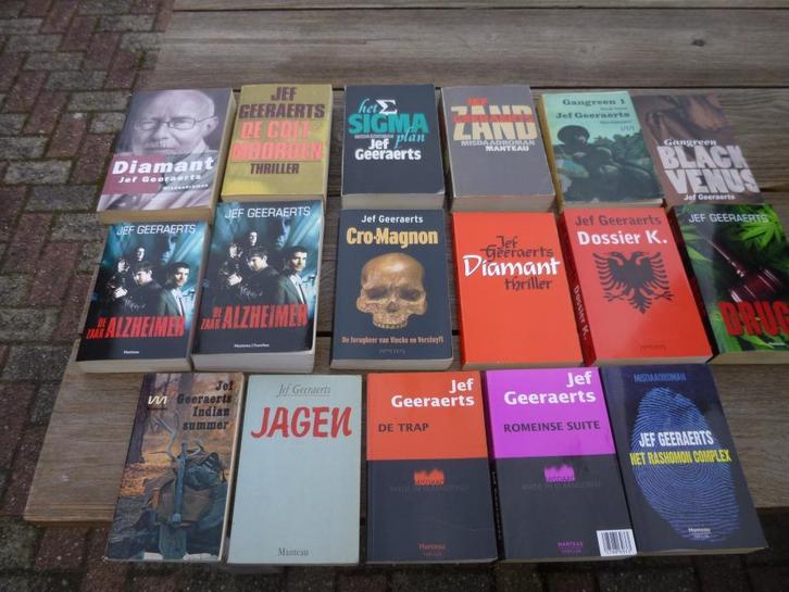 Jef Geeraerts., Boeken, Thrillers, Gelezen, Ophalen of Verzenden