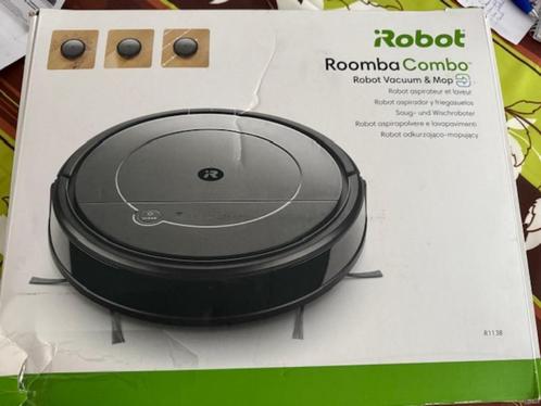 Te koop: iRobot Roomba Combo R1138 (stofzuiger + dweil), Elektronische apparatuur, Stofzuigers, Zo goed als nieuw, Robotstofzuiger