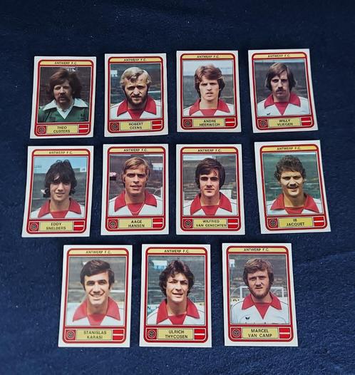 11 versch. Panini stickers voetbal ' FB 1979 - Antwerp FC ', Hobby en Vrije tijd, Stickers en Plaatjes, Nieuw, Meerdere stickers