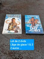 Pak van 2 Ice Age-dvd's 1 en 2, Verzamelen, Ophalen of Verzenden, Zo goed als nieuw