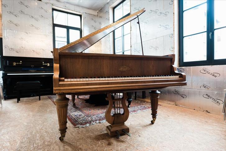 Rechtsnarige Erard vleugel uit 1913 te koop, Muziek en Instrumenten, Piano's, Zo goed als nieuw, Vleugel, Bruin, Ophalen