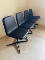 4 design stoelen, Ophalen, Gebruikt, Zwart, Design