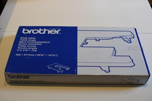 BROTHER aanschuiftafel voor naaimachine, Hobby & Loisirs créatifs, Machines à coudre & Accessoires, Comme neuf, Accessoires, Brother