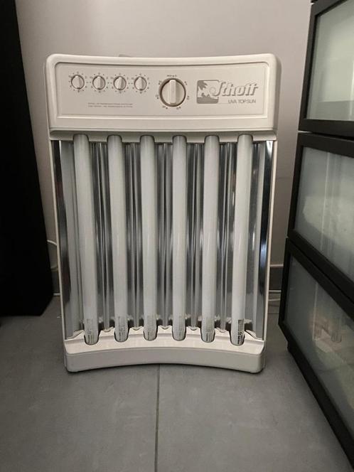 gezichtsbruiner Schott (6 lampen), Elektronische apparatuur, Zonnebanken en Gezichtsbruiners, Zo goed als nieuw, Gezichtsbruiner