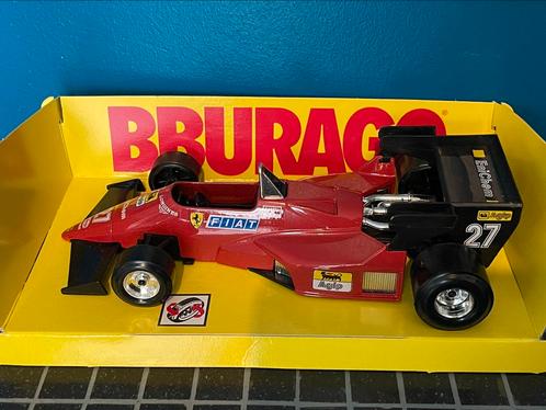 Ferrari 126 C4 Turbo (1985) collectable 1:24 Bburago, Hobby & Loisirs créatifs, Voitures miniatures | 1:24, Comme neuf, Voiture