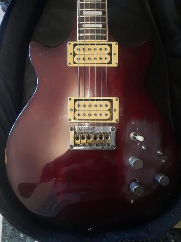 guitare  pearl vintage matsumoku et indie a vendre, Musique & Instruments, Enlèvement, Utilisé, Solid body, Autres marques