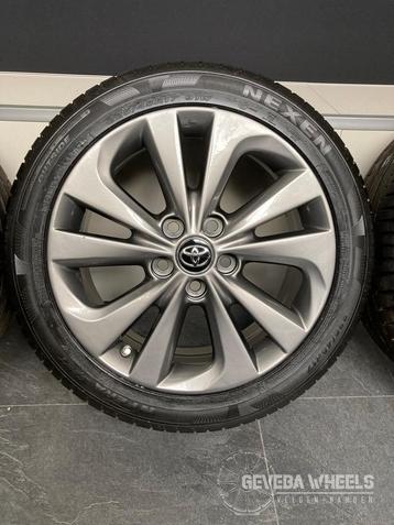 17” originele Toyota Auris velgen + banden 5x114.3 TPMS AJN beschikbaar voor biedingen