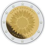 2 euro Letland 2023 - Zonnebloem voor Oekraine (UNC), Postzegels en Munten, Ophalen of Verzenden, Overige landen, 2 euro, Losse munt