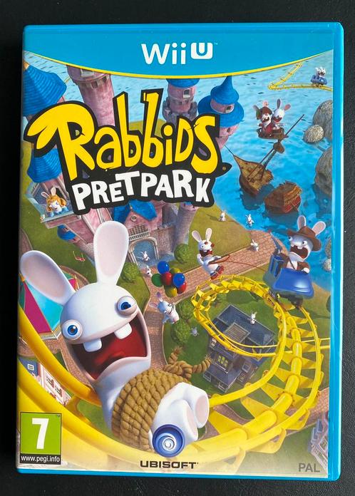 Rabbbids Pretpark - Wii U, Consoles de jeu & Jeux vidéo, Jeux | Nintendo Wii U, Comme neuf, Aventure et Action, 3 joueurs ou plus