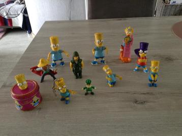 Les différents personnages des Simpsons (5-13 cm), Enlèvement ou Envoi, Comme neuf, TV, Figurine ou Poupée