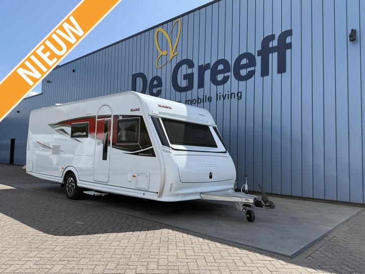 Kabe Estate 600 GDL KS, Caravans en Kamperen, Caravans, Bedrijf, tot en met 6, 1500 - 2000 kg, Kabe, Vast bed, Overige typen, 6 tot 7 meter