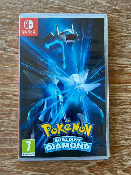 Pokémon Brilliant Diamond Nintendo Switch, Games en Spelcomputers, Games | Nintendo Switch, Zo goed als nieuw, Overige genres