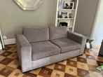 CANAPE 2 places déhoussables gris, Ophalen, Gebruikt, Minder dan 75 cm, 150 tot 200 cm