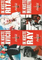 5 coca-cola boomerang Marilyn Monrie Avicii  postkaarten, Verzamelen, Postkaarten | Themakaarten, Verzenden, 1980 tot heden, Ongelopen