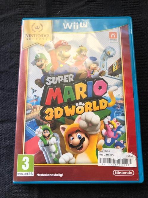Nintendo Wii U Super Mario 3D World (1), Games en Spelcomputers, Games | Nintendo Wii U, Zo goed als nieuw, Avontuur en Actie